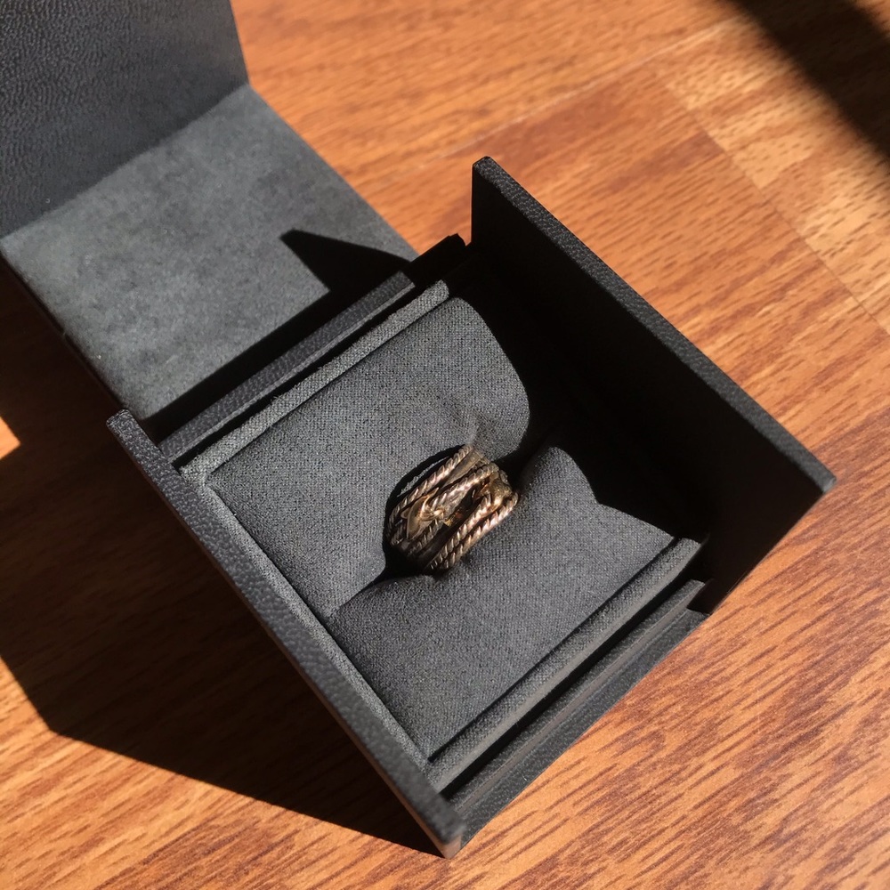 David Yurman Double X Crossover Ring!